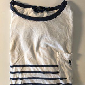 Men's Polo Ralph Lauren Striped T-Shirt - Large